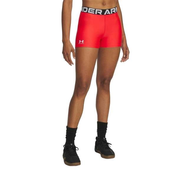 Under Armour Womens/Ladies HeatGear Compression Shorts - Racing Red - 