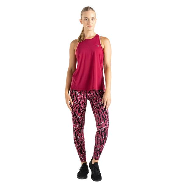 Dare 2B Womens/Ladies Gravitate Vest Top - Berry Pink/Neon Pink - 