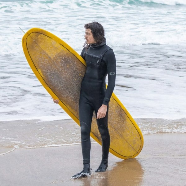 Sola Obsidian 6/5/4mm Glued & Blind Stitched Front Zip Hooded Mens Full Wetsuit