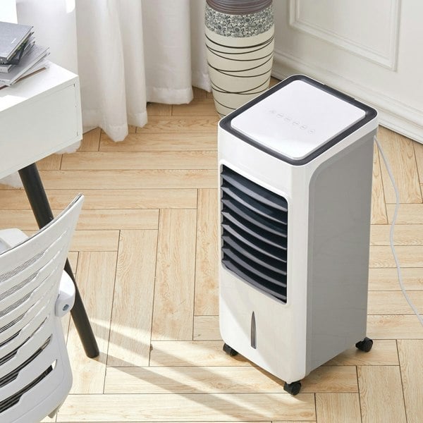 69cm H 6L Multifunctional Anion Air Conditioner 80W Cooling Power Portable Air Conditioners Living and Home