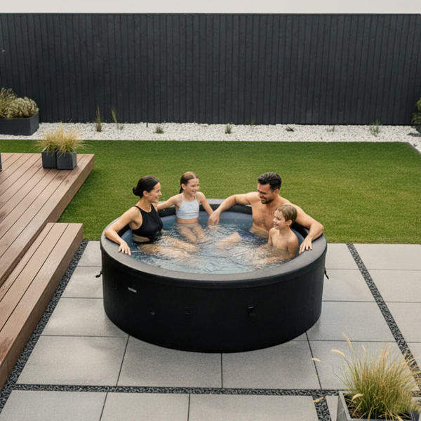 Wave Tahoe | 4/6-Person Eco Foam Hot Tub | Built-In Integrated Heater