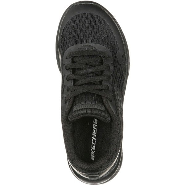 Skechers Microspec Max Polyester Boys's Black Textile & Trim Trainers
