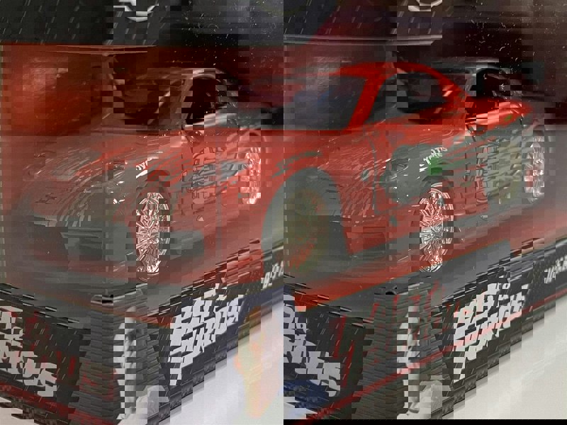 fast and furious dom's mazda rx-7 red 1:32 scale jada 98377