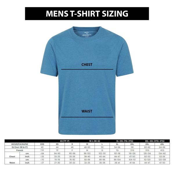 Mountain Warehouse Mens Surfer Organic T-Shirt - Navy - 
