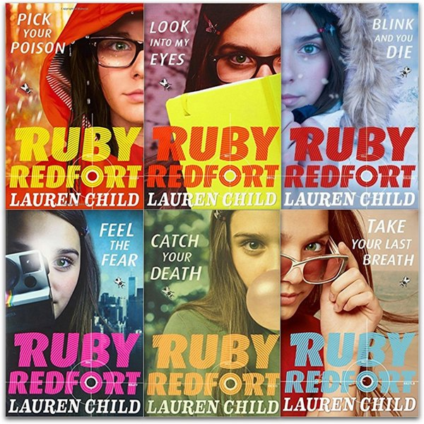 HarperCollins Lauren Child Ruby Redfort Collection 6 Books Set Look into my eye, Feel the Fear