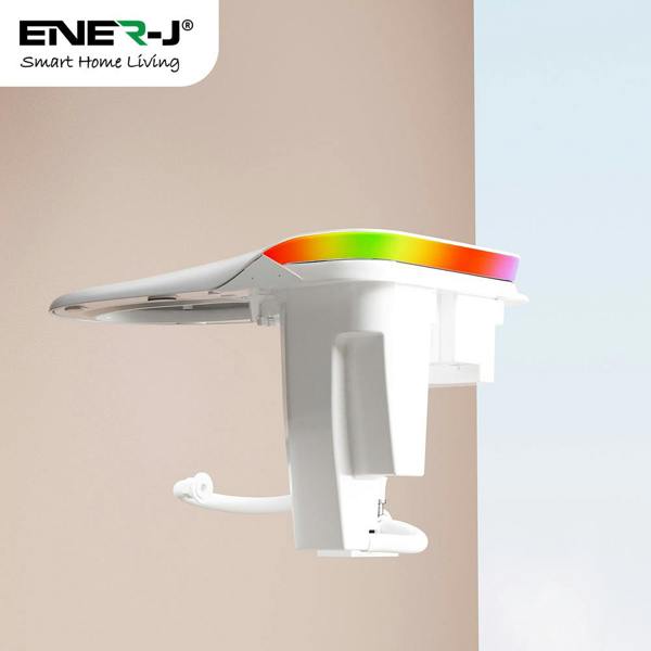 ENER-J HygienePro Smart Toilet with Instant Heating, Heated Seat, UV Sterilisation & Remote Control, Integrated Tank Bidet System