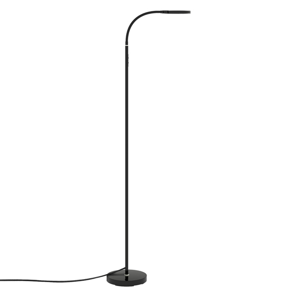 Emitto Floor Lamp Dimmable Standing Reading Light LED Colour Temperatures Black