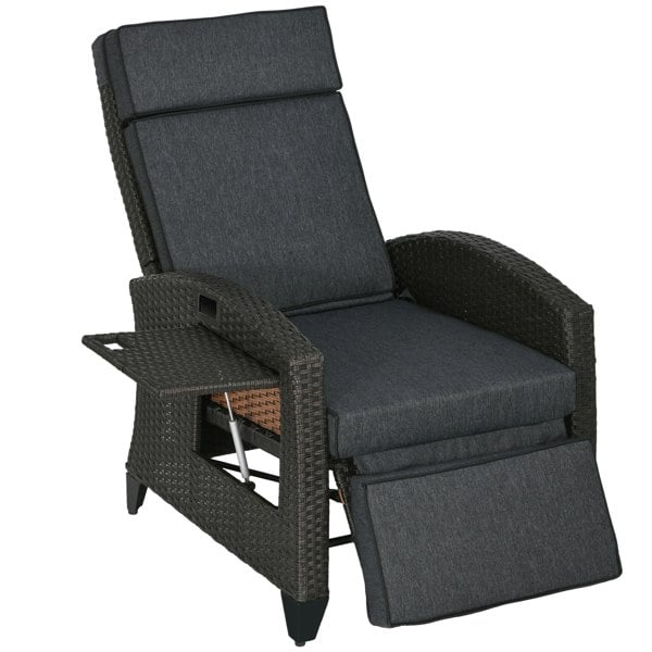 Rattan Recliner Chair