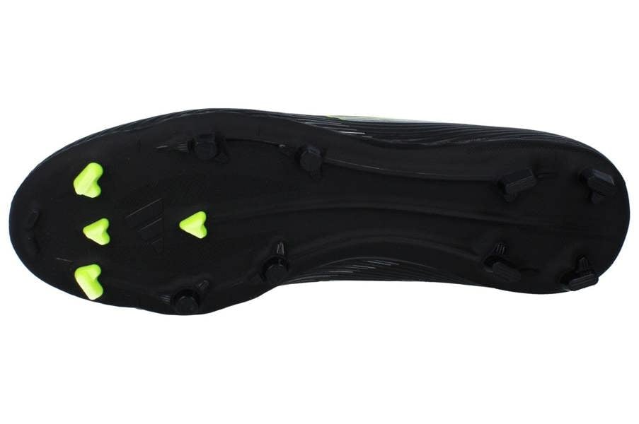 Adidas F50 League Fg/Mg Mens Football Boots  JI0007 - Black Grey Green Ji0007 - Photo 4