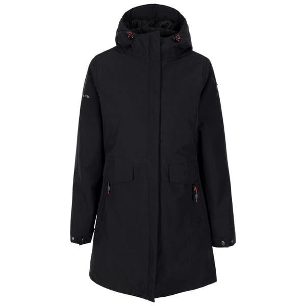 Trespass Womens/Ladies Modesty TP75 Waterproof Jacket - Black