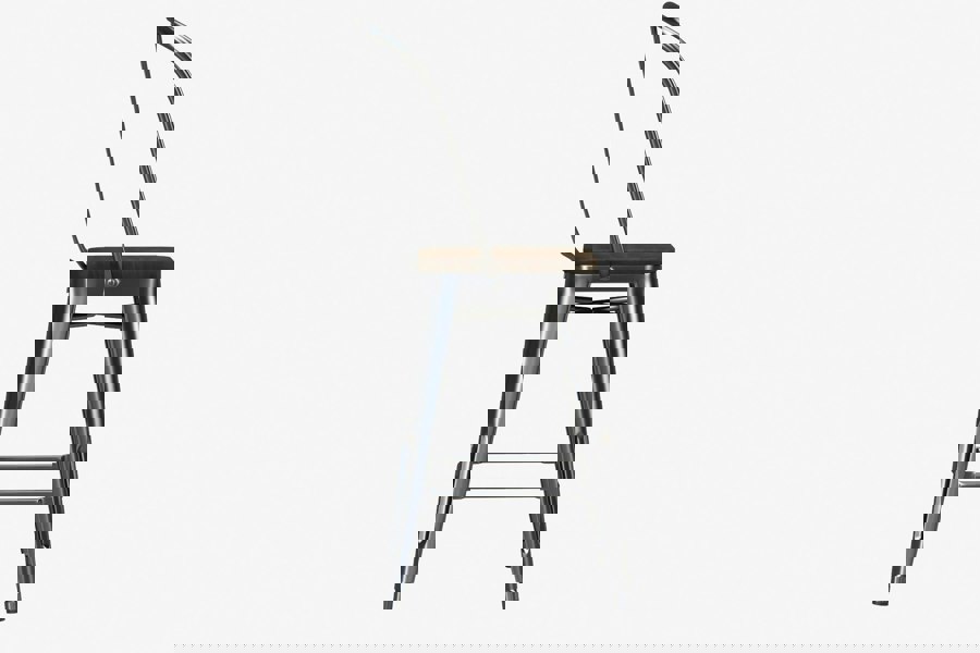 Dorel Home Luxor Counter Stool in Metal Copper - 2 pieces