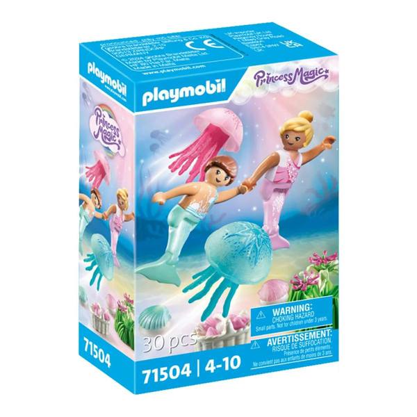 Playmobil Mermaid Children with Jellyfish - 71504 Playset