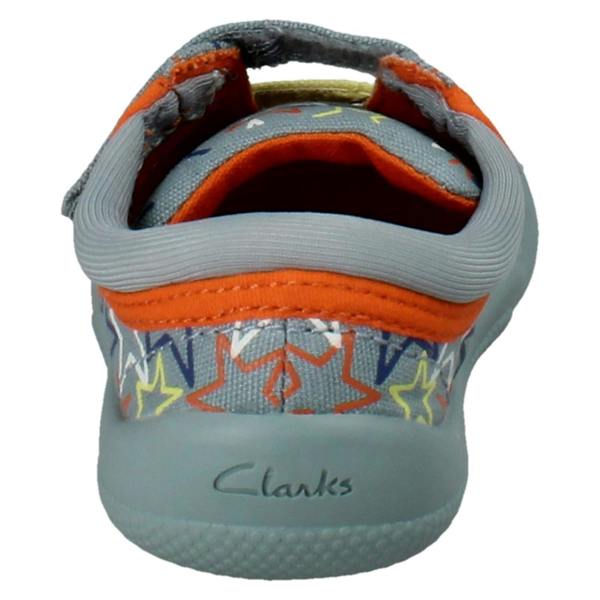 Clarks Boys Clarks Canvas Doodles Briley Fly T