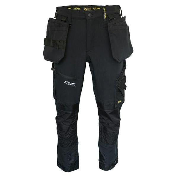 Craftsman Slim Fit Stretch Work Trouser with Removable Holster Pockets - Hi-Vis Trousers