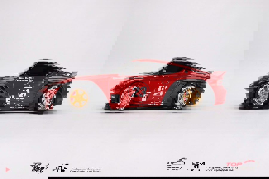TSM Nissan Fairlady Z RZ34 Pandem Passion Red 1:18 Scale TSM TS0514