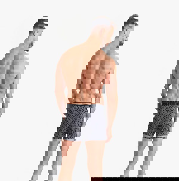 Ted Baker Ted Baker 3-Pack Cotton Boxer Briefs Mens Boxer Briefs Black Bolt On/Brush Strokes/Black