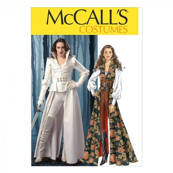 McCalls 6819 Paper Sewing Pattern – Women's Costume, Intermediate