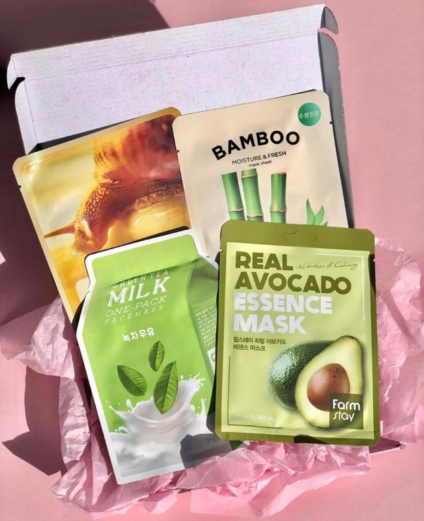 Lengbox Soothing & Healing Sheet Mask Set (4)