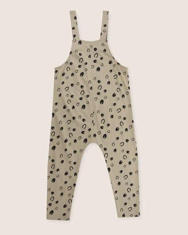 organic cotton Grey Equestrian Print Dungarees- image 7