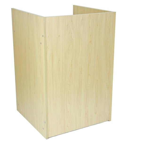 Light wood Comet Counter Set with a smooth finish and modern design, featuring a rectangular shape and sturdy construction
