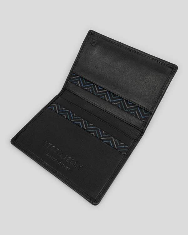 Steel & Jelly Men’s Selham Leather Bifold Card Holder With Elasticated Band