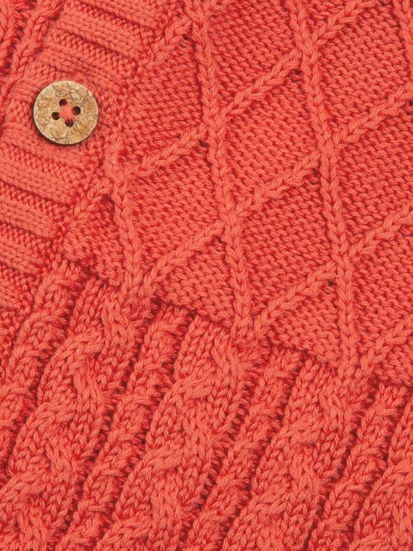 Kite Baby Organic My First Cardi Burnt Orange