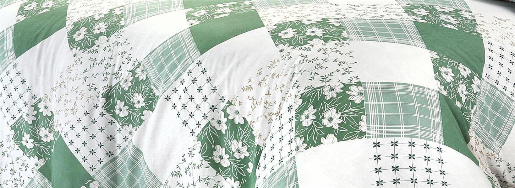 Eloise DREAMZONE Green Duvet Cover Set