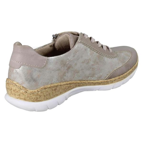 Rieker Womens Rieker Detailed Trainers With Side Zip N4221