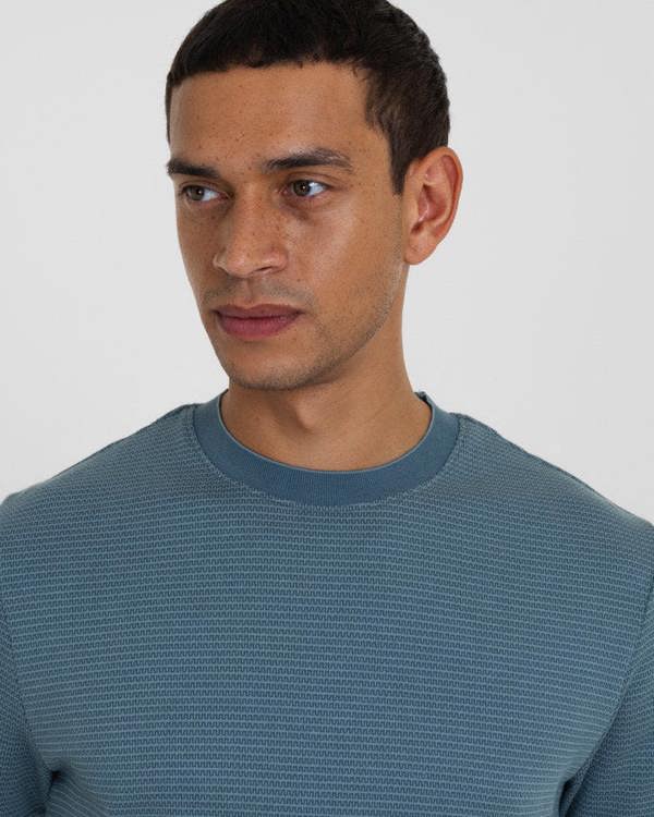 Steel & Jelly Eltham - Mini Geo Jacquard T-Shirt