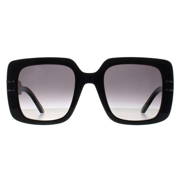 Dior Sunglasses DiorSignature S11I 14A1 Shiny Black Smoke Gradient