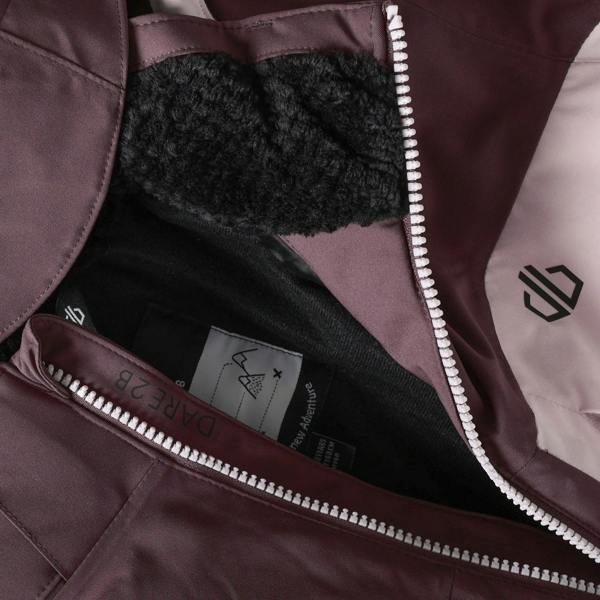 Dare 2B Childrens/Kids Rip It Ski Jacket - Huckleberry/Pink Haze - 