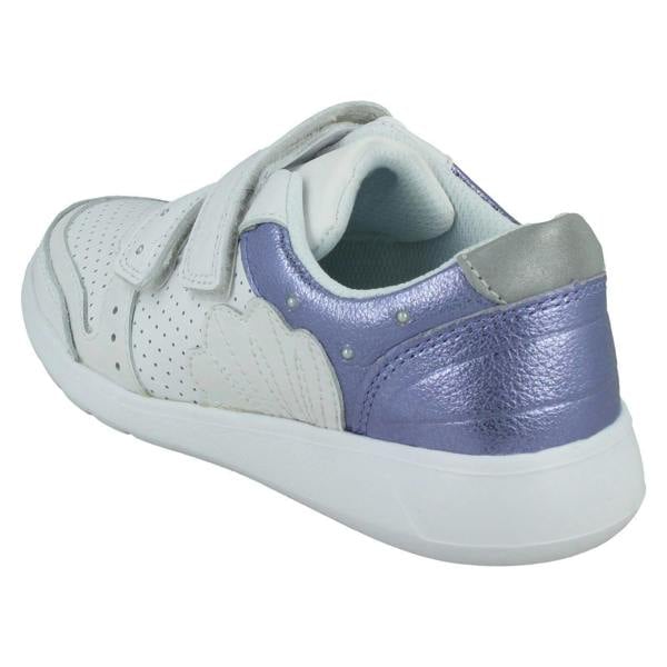 Clarks Girls Clarks Casual Trainers Scape Shell