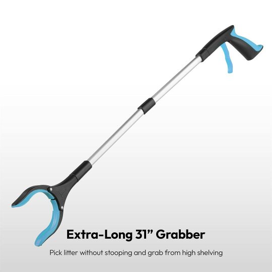 Havendro Reacher Grabber Tool - Long Reach Litter Picker Pick Up Mobility Tool