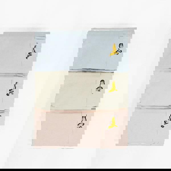 Brave Soul Light Blue 3-Pack Crew Neck T-Shirts - Light Blue Image 1