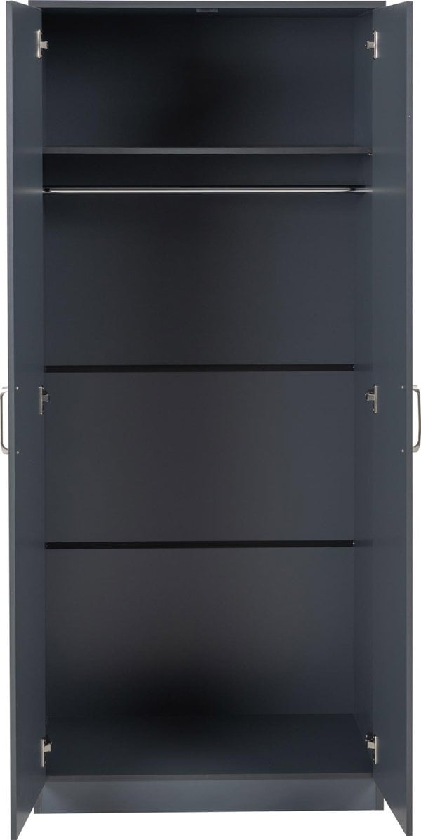 Seconique Dakota 2 Door Double Wardrobe