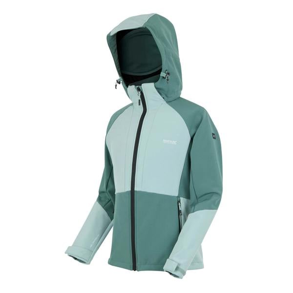 Regatta Womens/Ladies Desoto Soft Shell Jacket - Spruce Green/Green Haze - 