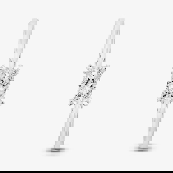 1888 Collection 9ct White Gold 0.33ct Princess Cut Diamond Solitaire Ring PPP01-9W-0.33-H-SI2