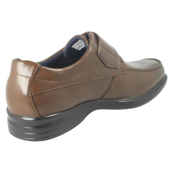 Thomas Blunt Mens Thomas Blunt Hook and Loop Strap Formal Shoes A1138