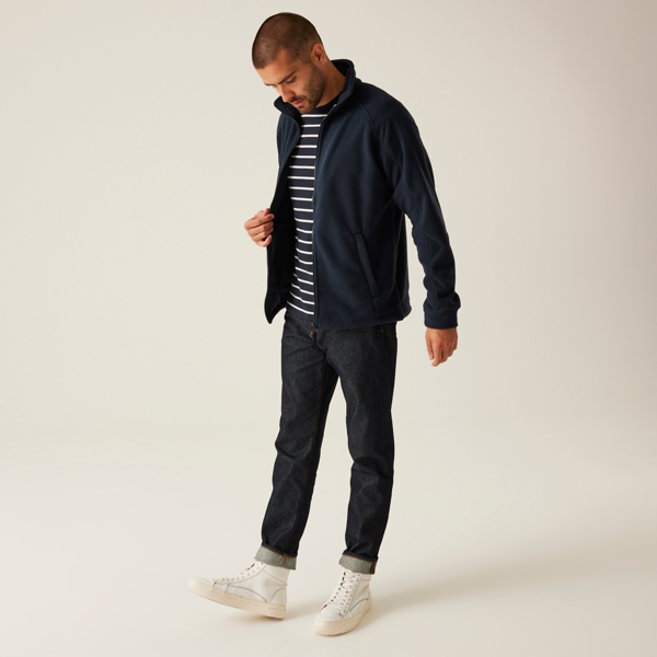 Regatta Mens Thor III Fleece Jacket - Dark Navy