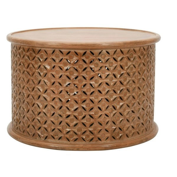 IH Design Viva Mango Wood Round Coffee Table