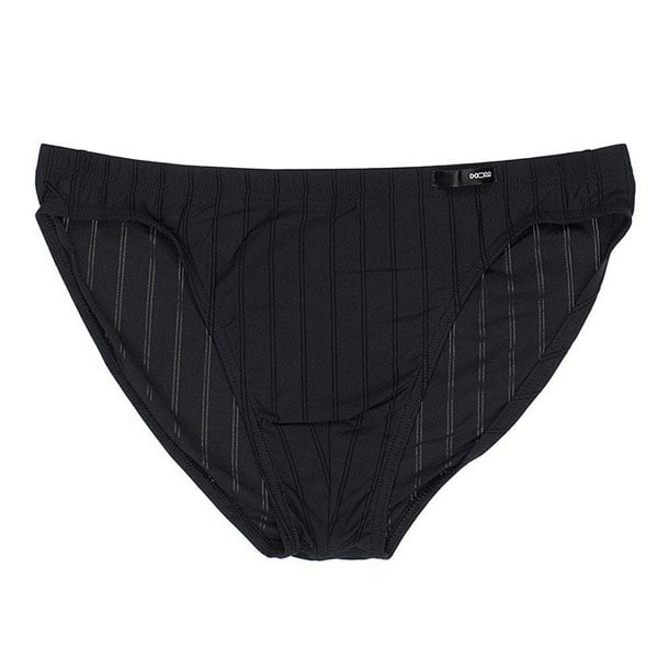 Hom Chic Temptation Microfiber Micro Brief, Black