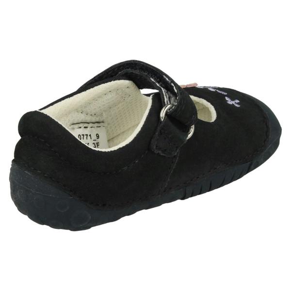 Start-rite Girls Startrite Flower Detailed Shoes Petal