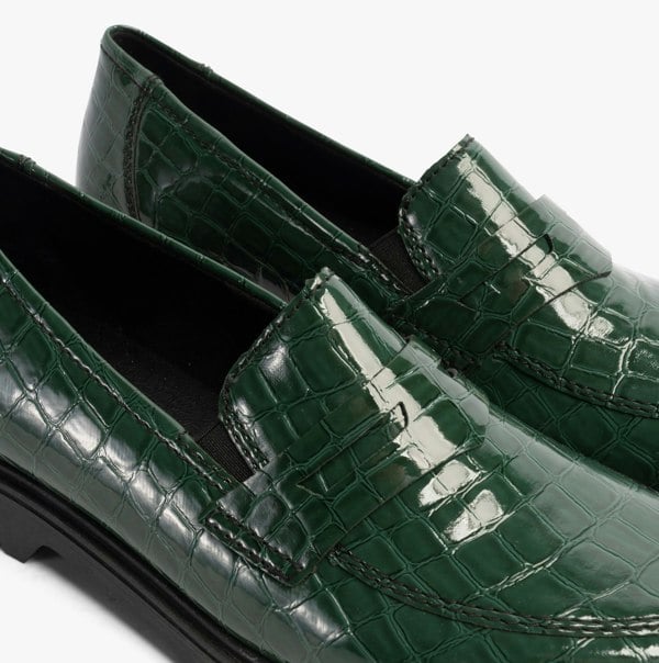 Rieker 45560-54 Womens Shoes - Green