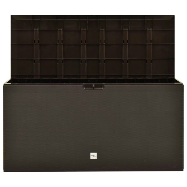 Berkfield Garden Storage Box Brown 114x47x60 cm