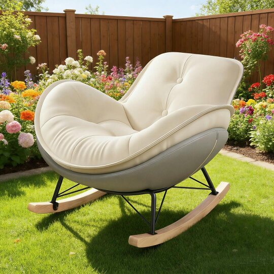 Havendro Lazy sofa recliner rocking chair for living room and balcony