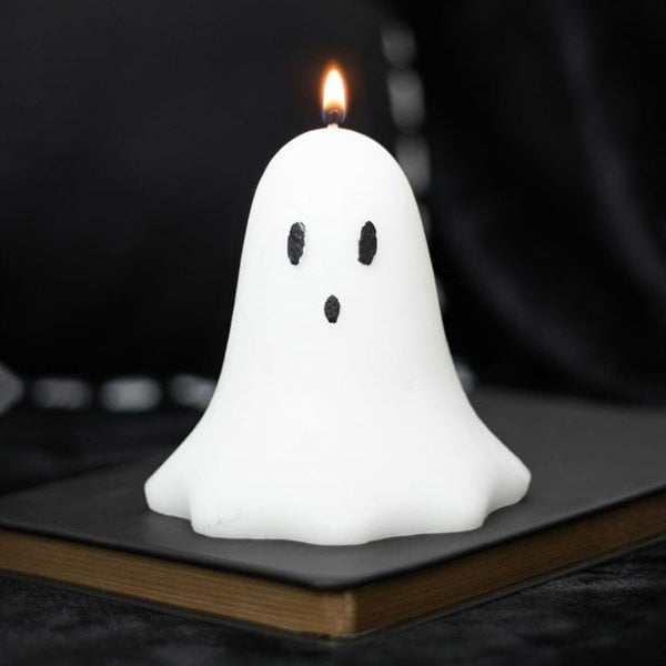 Serano 10cm Unscented Ghost Candle