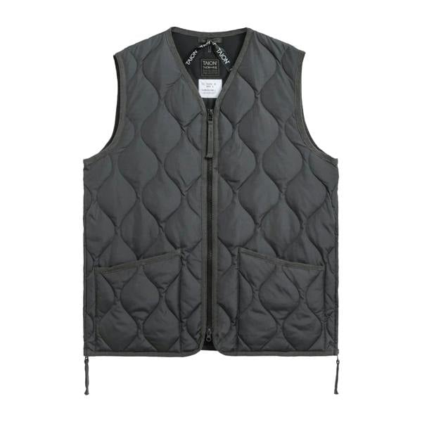 TAION Military V Neck Ripstop Down Vest