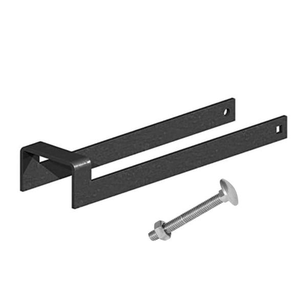 EDH Door Hardware Throw-Over Loop Gate Latch – Narrow Pattern for 2″ Gates with Coach Bolt