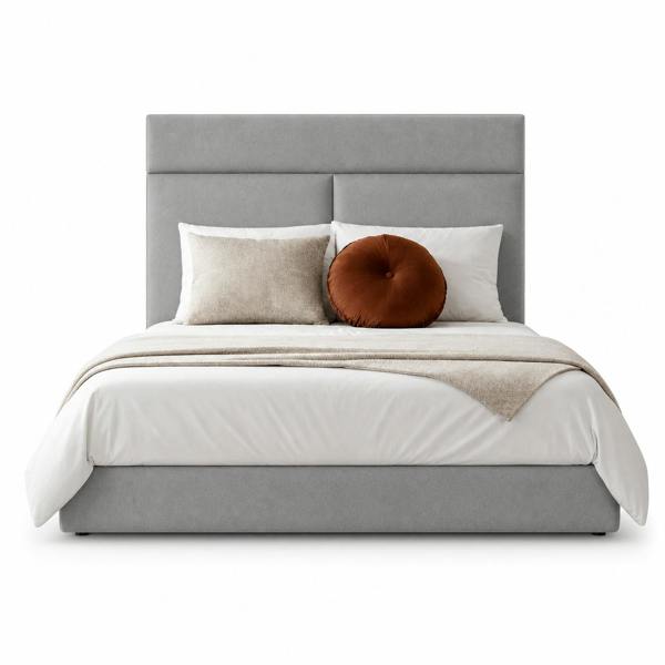 Great British Beds Carolyn Divan Bed - Silver Plush