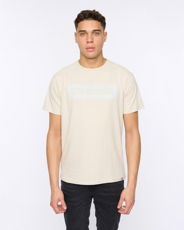 Duck and Cover Chatts T-Shirt - Off White